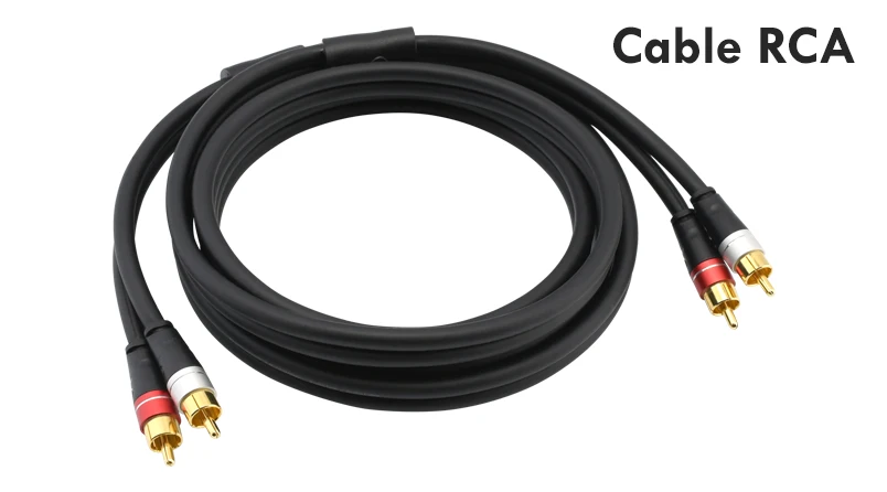 Cable RCA diferencias con phono